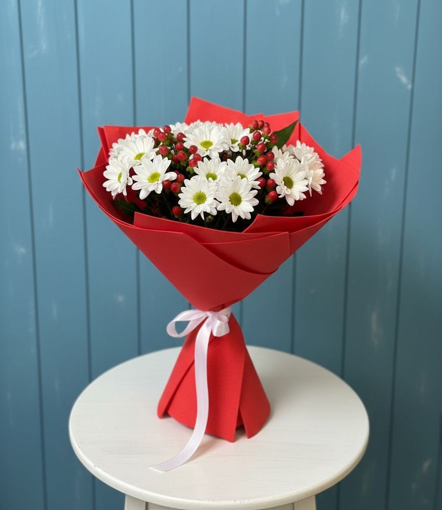 Букет цветов из: Хризантемы в Кшенский