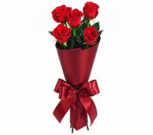 Букет 5 Красных роз Эдлесс Лав в Кшенский