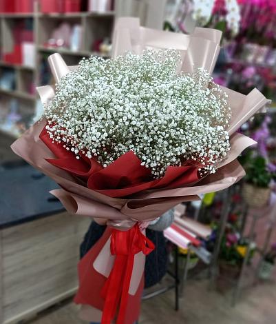Букет цветов из: Гипсофила в Кшенский