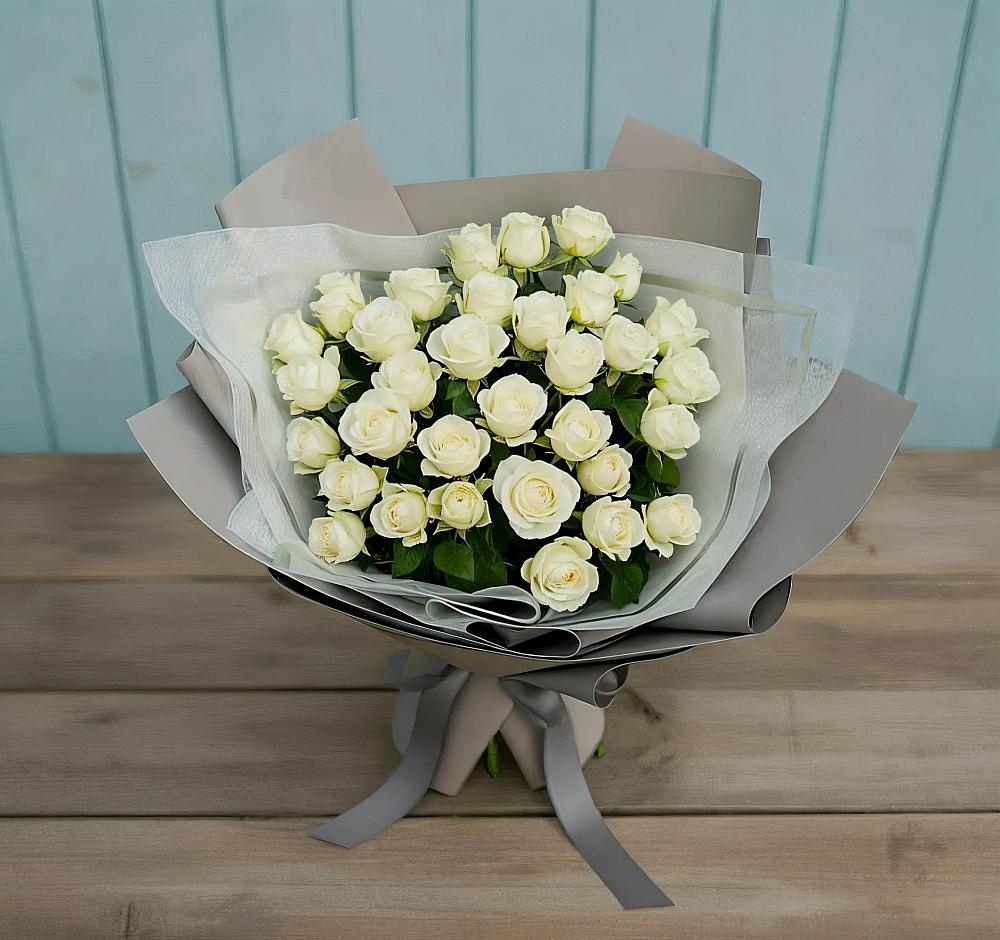 Букет Белоснежная нежность в Кшенский