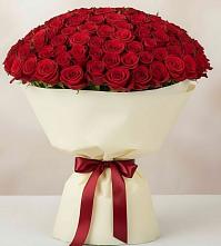 Букет 101 Красная роза Милано в Кшенский
