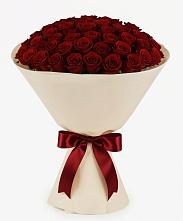 Букет 101 Бордовая роза Блэк Бакарра в Кшенский