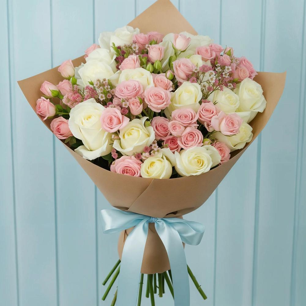 Букет цветов из: Розы в Кшенский