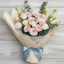 Букет цветов из:  Лизиантусы в Кшенский