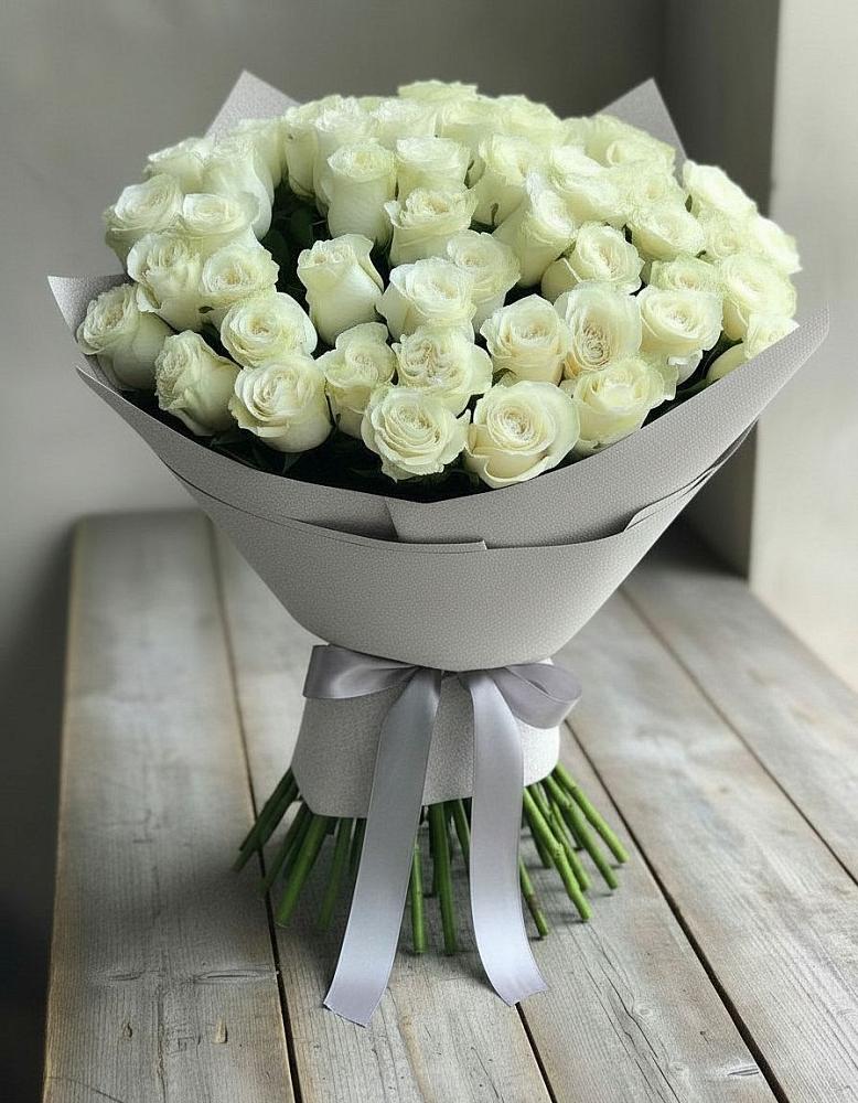 Букет 35 Белых роз в Кшенский