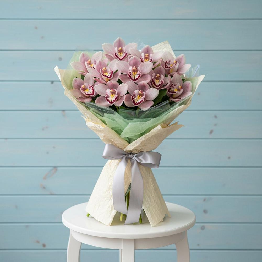 Букет цветов из: Орхидеи и Розы в Кшенский