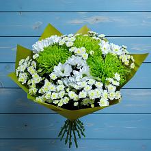 Букет цветов из:  Хризантемы #REPLACE_PRED# Кшенский