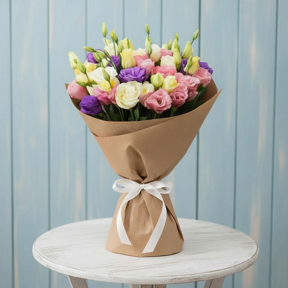 Букет цветов из: Лизиантусы в Кшенский