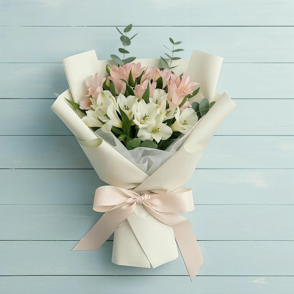 Букет цветов из: Альстромерии в Кшенский