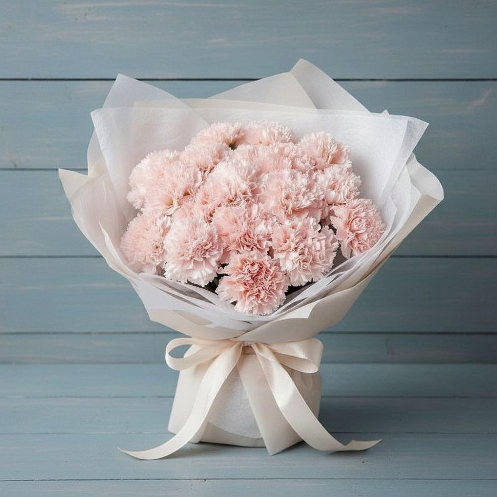 Букет цветов из: Гвоздики в Кшенский