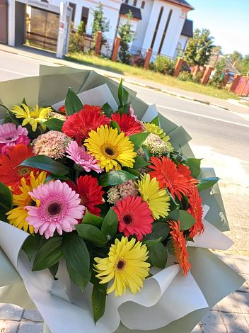 Букет цветов из: Герберы в Кшенский