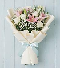 Букет цветов из:  Лилии в Кшенский