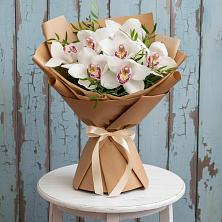 Букет цветов из:  Орхидеи и Розы в Кшенский
