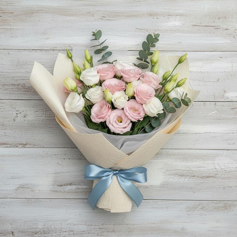 Букет цветов из: Лизиантусы в Кшенский